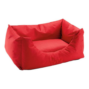 Sofa dla psa Hunter Gent Czerwony Poliester (80x60 cm) (80 x 60 cm)