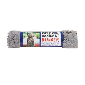 Dywan dla psa Dog Gone Smart Runner Szary (152 x 76 cm)
