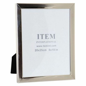 Ramka na Zdjęcia DKD Home Decor Szkło Srebrzysty Metal Papier Drewno MDF