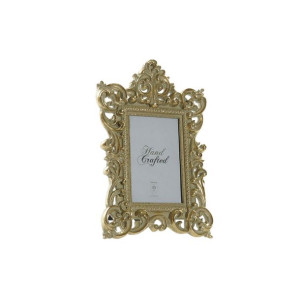 Ramka na Zdjęcia DKD Home Decor 19,3 x 2,8 x 29 cm Złoty Żywica Shabby Chic