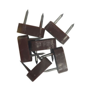 Odbojnik EDM Szafy Podwójny punkt Brązowy 6 Sztuk (7 x 18 mm)