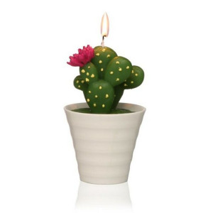 Świeca Versa Rattan parafina (8,2 x 13 x 8,2 cm)