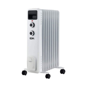 Grzejnik olejowy (9 żeberek) EDM 07124 Biały 2000 W