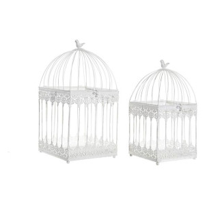 Klatka DKD Home Decor Metal (2 pcs)