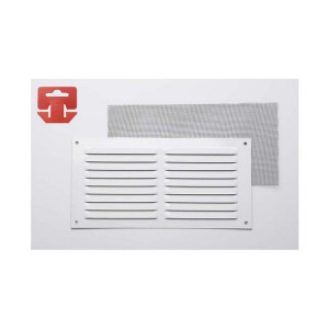 Siatka Fepre Moskitiera Lakierowany Aluminium Biały (30 x 15 cm)