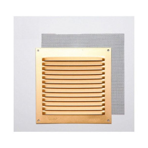 Siatka Fepre Moskitiera Złoty Aluminium (15 x 15 cm)