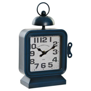 Stolné hodiny DKD Home Decor 8424001799985 Niebieski 19 x 8 x 28 cm Żelazo