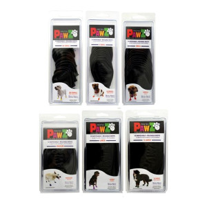 Buty Pawz Pies 12 Sztuk Czarny Rozmiar L