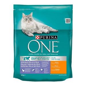 Karma dla kota Purina Coat & Hairball One (800 g)