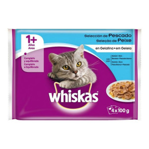 Karma dla kota Whiskas 150810 (4 x 100 g)