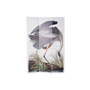 Parawan DKD Home Decor Płótno Sosna (120 x 2,5 x 180 cm)
