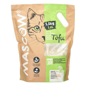 Piasek dla Kota Tofu 1,5 Kg Biały