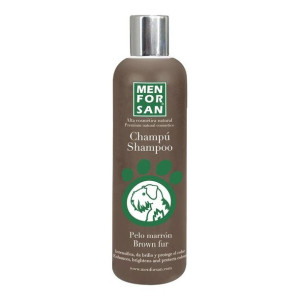Szampon Men for San Pies Włosy w kolorze kasztanowym Kwiecisty (300 ml)