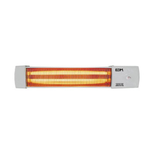 Grzejnik Kwarcowy EDM 07103 Łazienki 600-1200 W Biały
