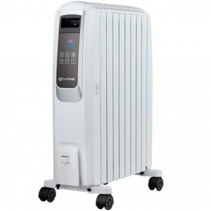 Grzejnik olejowy (8 żeberek) Grunkel RAC-8 Piros Cyfrowy Biały 2000 W