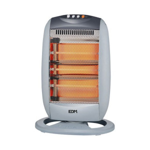 Grzejnik Kwarcowy EDM 07136 Czarny 1200 W
