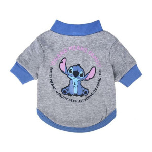 Dog Pyjamas Stitch Szary Niebieski