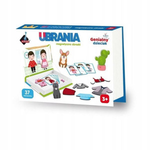 Askato 10721 układanka magnetyczna ubrania