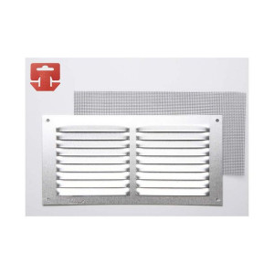 Siatka Fepre Moskitiera Aluminium Chromowanie (30 x 15 cm)