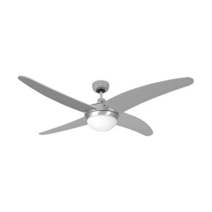 Wentylator sufitowy z oświetleniem EDM Caspio 60 W Chromowanie