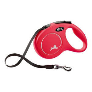Smycz dla psa Flexi NEW CLASSIC 3m Czerwony Rozmiar XS