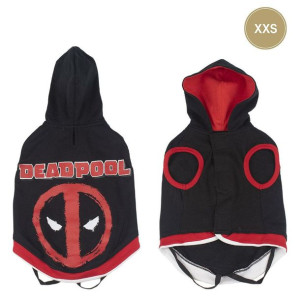 Bluza dla psa Deadpool XXS Czarny