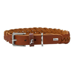 Obroża dla psa Hunter Solid Education Cognac (41-49 cm)