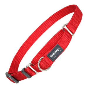 Obroża dla psa Red Dingo Obroża zaciskowa Czerwony (33-50 cm) (2 x 32-47cm)