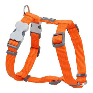 Szelki dla psa Red Dingo Gładki 60-109 cm Pomarańczowy