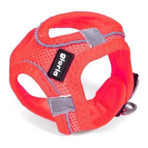 Szelki dla psa Gloria Air Mesh Star Różowy Rozmiar XXS (24-26 cm)