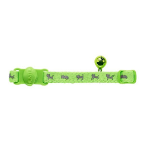 Obroża dla kota Hunter Neon Kolor Zielony (17,1 x 3,6 x 2,5 cm)