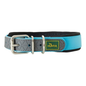 Obroża dla psa Hunter Convenience Comfort Turkusowy (37-45 cm)