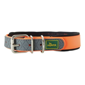 Obroża dla psa Hunter Convenience Comfort Pomarańczowy (27-35 cm)
