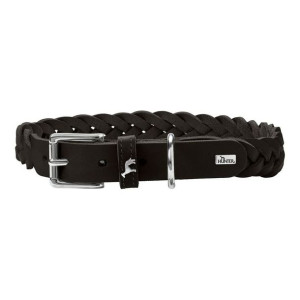 Obroża dla psa Hunter Solid Education Czarny (33-38 cm)