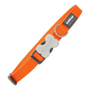 Obroża dla psa Red Dingo Gładki Pomarańczowy (2 x 31-47 cm)