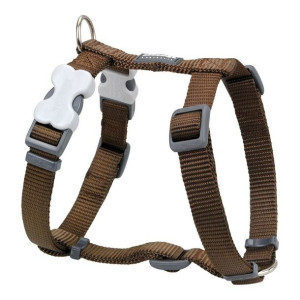 Szelki dla psa Red Dingo Gładki 37-61 cm Brązowy