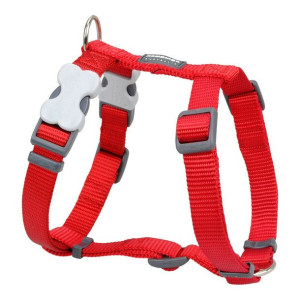 Szelki dla psa Red Dingo Gładki 46-76 cm Czerwony