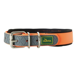 Obroża dla psa Hunter Convenience Comfort Pomarańczowy (42-50 cm)