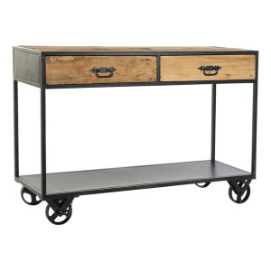 Konsola DKD Home Decor Drewno Metal (120 x 40 x 80 cm)