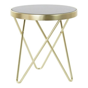 Stolik DKD Home Decor Szkło Stal (42 x 42 x 46 cm)