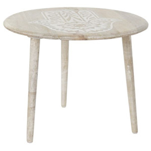 Stolik DKD Home Decor Brązowy Drewno mango (60,5 x 60,5 x 59,5 cm)