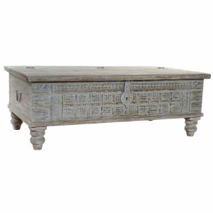 Stolik DKD Home Decor 127 x 68 x 45 cm Złoty Metal Aluminium Drewno mango