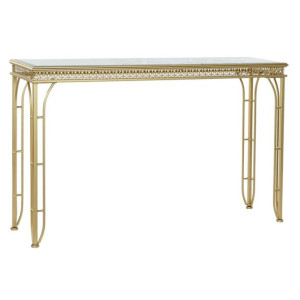 Stolik DKD Home Decor 120 x 30 x 73 cm Lustro Złoty Metal