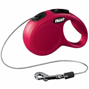 Smycz dla psa Flexi New Classic 3 m Czerwony Rozmiar XS