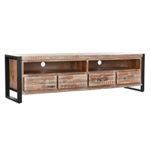 MebleTV DKD Home Decor Metal Drewno akacjowe (200 x 55 x 40 cm)