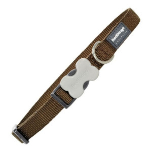 Obroża dla psa Red Dingo Gładki Brązowy (1,5 x 24-36 cm)