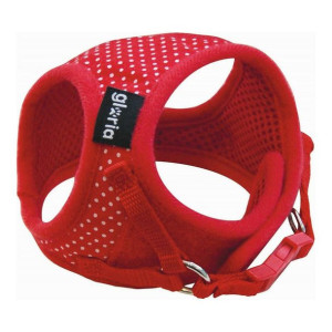 Szelki dla psa Gloria Punkt 21-29 cm Czerwony Rozmiar S