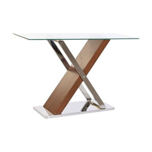 Stolik DKD Home Decor Szkło Stal (120 x 40 x 75 cm)