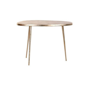 Stolik DKD Home Decor Złoty Aluminium (72 x 36 x 52 cm)