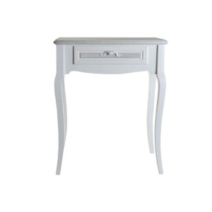 Konsola DKD Home Decor Drewno Biały Drewno MDF (60 x 40 x 72,5 cm)